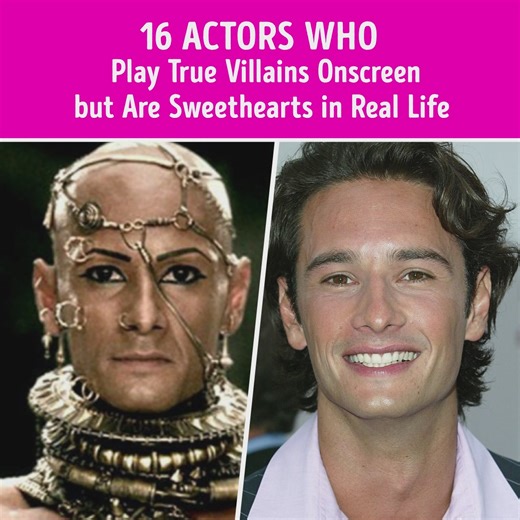 42K views · 300 reactions | 16 Actors Who Play True Villains Onscreen but Are Sweethearts in Real Life | CelebRatings | Facebook