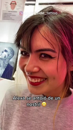 ¿Será que le dolio? 🫣 #fyp #fypシ #viral #tiktok #parati #lentejas #xyzbca #studiotattoo #estudio #colombia #bogota #piercing #bodypiercing #nostrilpiercing