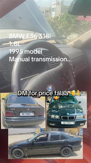 BMW E36 318i 1.8L 1995 model Manual transmission No Ac .. owner needs quick money .. all documents accurate and no fault.. #BMW #tiktok #cars #fyp #viralvideos