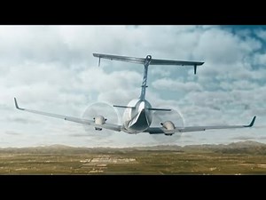 Eagle Airways Flight 2300 - Landing Animation