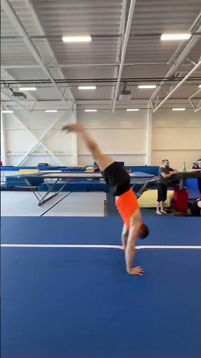Acrobat Performs Continuous Front Flips During Training - 1490737