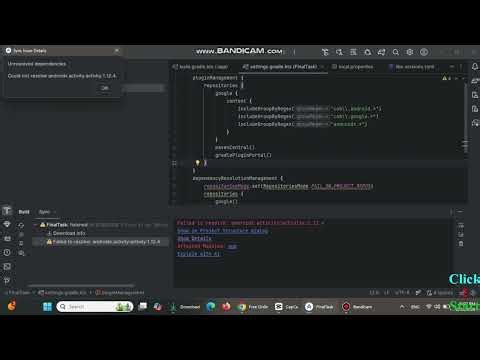 Android Studio Failed to resolve:androidx.activity:activity:1.12.4
