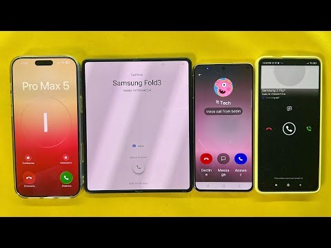 Incoming Viber Call, BOTIM, Fake Call IPhone 17 PM, Samsung Z Fold3, Samsung S21, Xiaomi Mi 9T