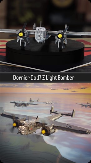 About the Dornier Do 17Z Designed as a schnellbomber, or fast bomber, the Dornier Do 17 prioritized speed and agility to attack its target and avoid enemy fighter defenses. Light and slender, the Do 17 became known as the “Flying Pencil.” While the prototype may have been built originally as a concept for a fast mail plane, the Do 17 was converted for war use through the 1930s. Popular with its crews, in part due to its surprising ability to fly well at low heights, enabling the bombers to escap
