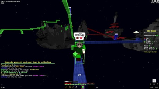 起床战争timing侠瞒过整车敌人挖床