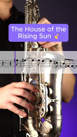tonestro - Music Lessons on Instagram: "House of the Rising Sun on saxophone — a timeless classic with a new vibe. 🎷✨ #Saxophone #HouseOfTheRisingSun #SaxCover #Saxophonist #MusicReels #tonestro"