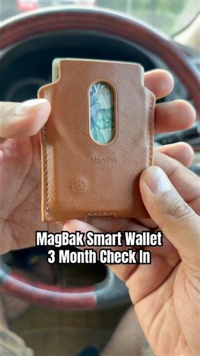 MagBak Smart Wallet after 3 Months