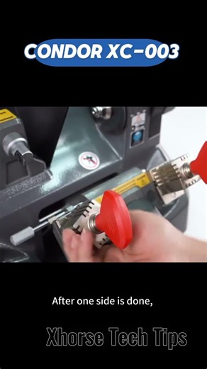 How to Cut Double-sided Key with Xhorse Condor XC-003