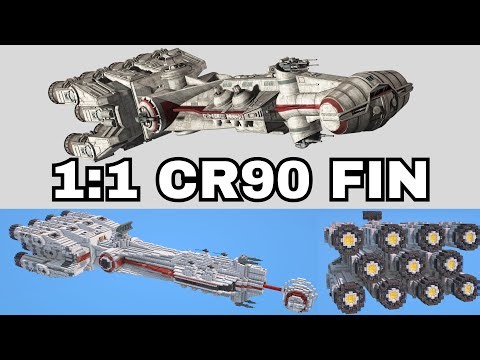 Building Star Wars in Minecraft | 1:1 CR90 Day 4 (Finale?!)
