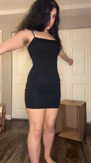 she wouldn’t have to say anything. she just slips this on and waits for a hand to slide up her thigh