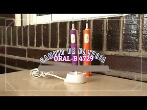Replacing the battery in a Braun Oral-B toothbrush