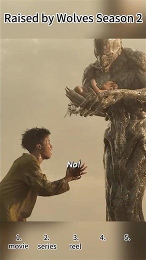 Raised by Wolves Season 2 (2022) | The Monster Takes Her Newborn 😱🌊👶