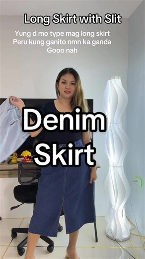 Stunning Long Skirt Outfit Ideas with Denim