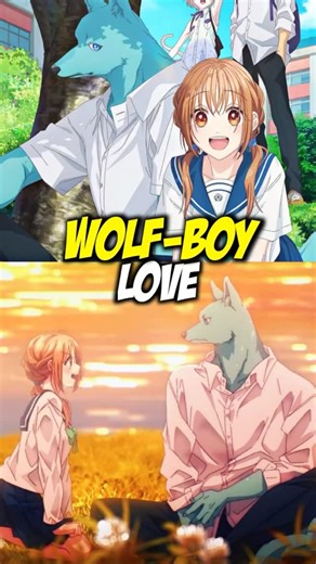 BROKEN REVIEW on Instagram: "Wolf boy fall in love with human girl #anime #romcom"