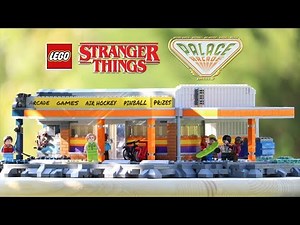 LEGO PALACE ARCADE From STRANGER THINGS! // Custom LEGO MOC