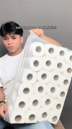 Sulit talaga pera mo sa presyo nito! 🤩 Check out na! #BathroomTissue #Toiletpaper #Thecleanshopmnl