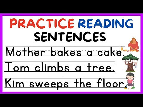 PRACTICE READING SENTENCES / PART 5 / PRESENT TENSE FORM OF THE VERB / BUILD YOUR READING SKILLS
