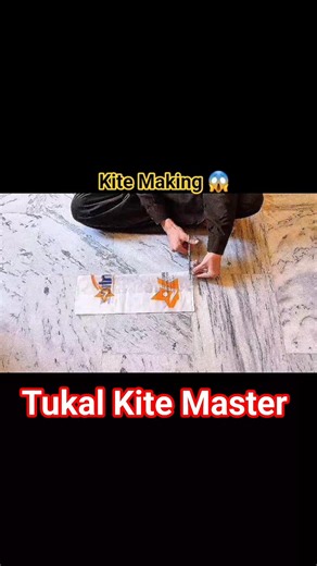 Easy Trick To make kite 😱 🔥 #kitemaking #kite #basant
