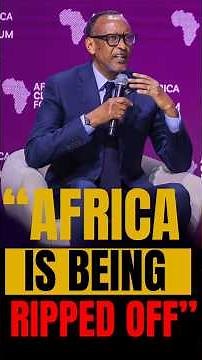 “Africa Is Being Ripped Off” — Kagame’s Explosive Speech Goes Viral