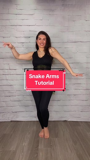 Belly Dance Snake Arms Tutorial for Beginners