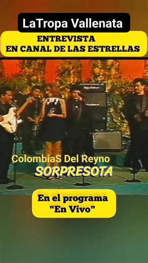Tropa Vallenata en Televisa México Programa llamado "En Vivo" Armando Ledezma Marttnez @fansdestacados #reelsvideoシ #live #music #retro #colombia | ColombiaS Del Reyno Y MAS Vallenato