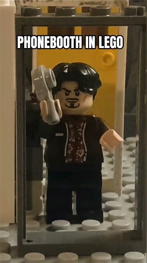 PHONEBOOTH IN LEGO #LEGO #stopmotion #movie