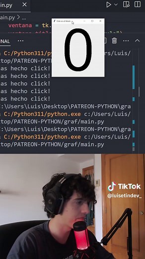 Tutorial de Contador con Tkinter en Python