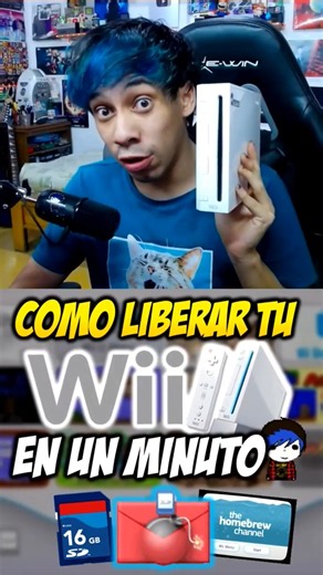 Libera tu Wii en 1 MINUTO 😳🔥 #tutorial #wii #videojuegos