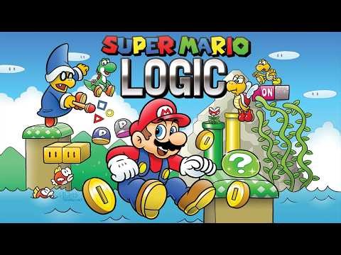 Super Mario World: Super Mario Logic (100% Secret Endings) Super Mario World Hack Rom!