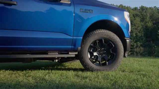 This is the newest Ford F-150 Lightning, with more range