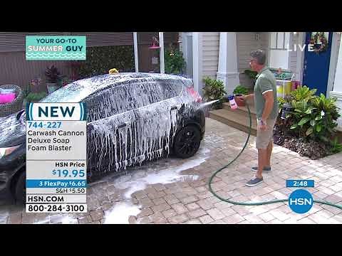 Carwash Cannon Deluxe Soap Foam Blaster