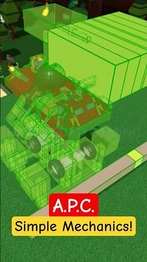 Roblox Build a Boat for Treasure Bouncy APC Simple Mechanics Reveal! #roblox #babft
