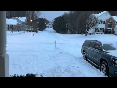 The cold weather outside