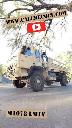 CTIS time lapse of the M1078 LMTV