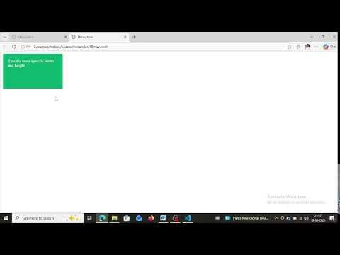 CSS Box Model Explained | Margin Padding Box-Sizing Height Width Max-Width in HTML & CSS class 34 