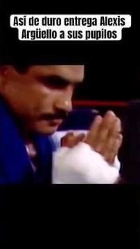 🔥 This is how hard Alexis Argüello trains his #Pupils #Nicaragua #boxing