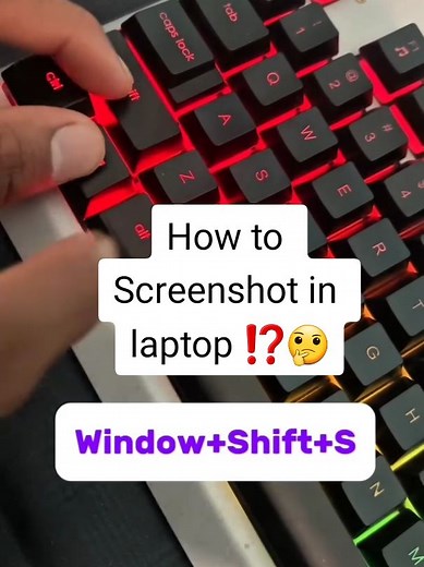 How to Screenshot in laptop ⁉️🤔 #computer #laptop #viral #foryou #fyp #fyp #fyp