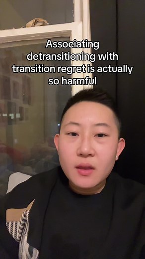 a lot of trans nonbinary people pursue a nonlinear transition. been thinking about this after seeing all thr detrans content being posted lately #transgender #detrans #testosterone #transman #transmasc #nonbinary