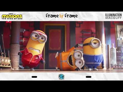 Minion Karate Training | Illumination Animation Analysis #agorastudio #framebyframe #minions
