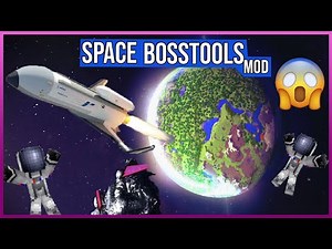 Como ir al espacio en Minecraft - Space Bosstools Mod (1.16.5)