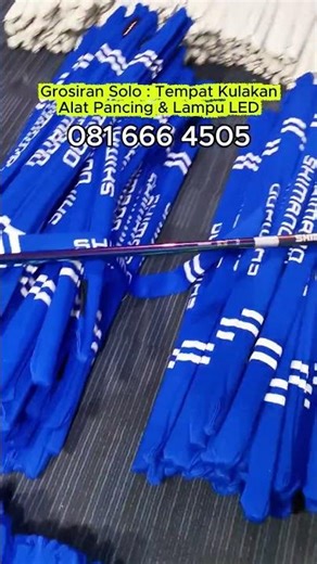 Grosiran Solo Joran Tegek Alat Pancing Lampu Mobil