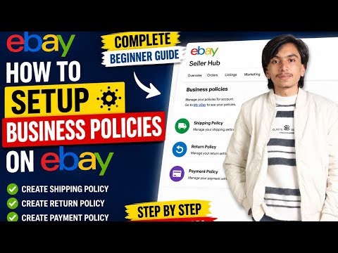 How To Setup Business Policies On eBay 2026 | Complete Beginner Guide #ebayseller #ebayseller