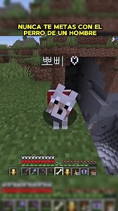Nunca toques al perro de un hombre #minecraft #minecraftmemes #minecraftfunny #minecraftreels | El Tio Jefey