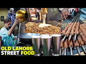 Old Lahore Street Food | Doodh Soda, Saeen Kabab, Punjab Tikka House | Bhati & Mochi Gate, Pakistan