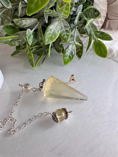 Citrine Pendulum A, Subtle Rainbows - Etsy