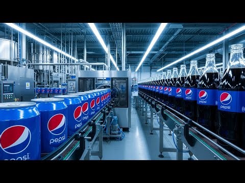How Pepsi-Cola Is Made Today: Inside the Modern Factory & Billion-Dollar Industry Secrets