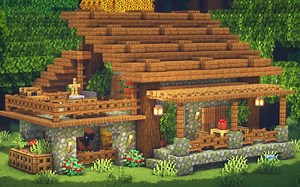 [minecraft] 怎样建造 布满苔藓的丛林房间 （folli) 210717