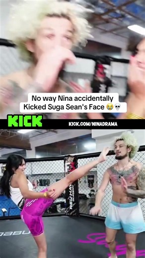 Nina Drama Accidentally Did This 😭💀 #ninadrama #kick