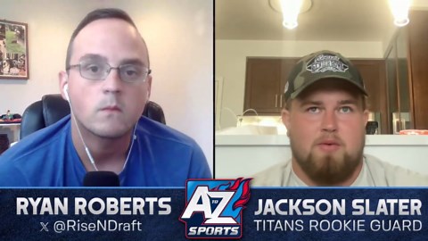 1 on 1 interview with Titans rookie OL Jackson Slater: Expectations going into Year One in Tennessee