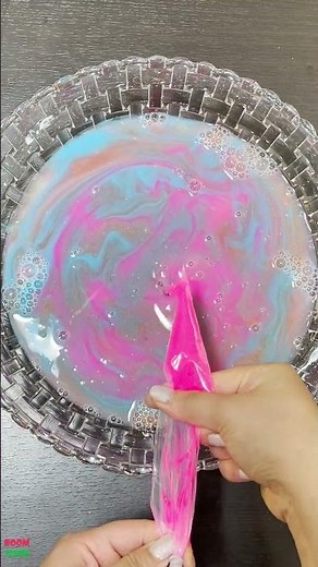 MAKING SLIME WITH PIPING BAG VS BALLOON #shorts